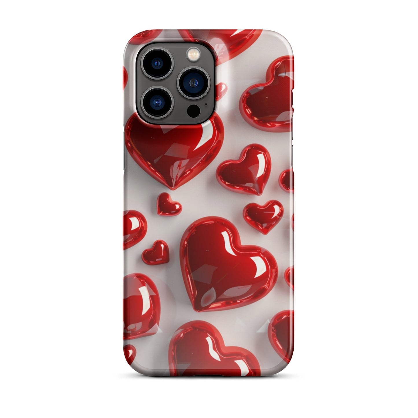 Red Hearts Phone case for iPhone-28