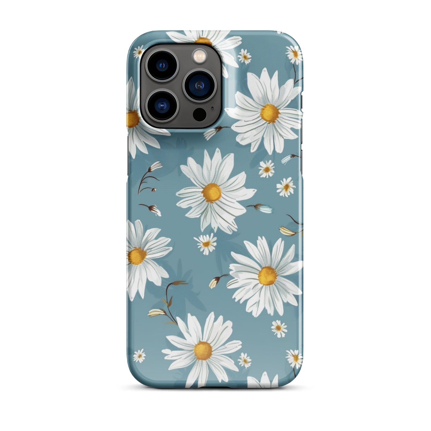 white Daisies Phone case for iPhone-28