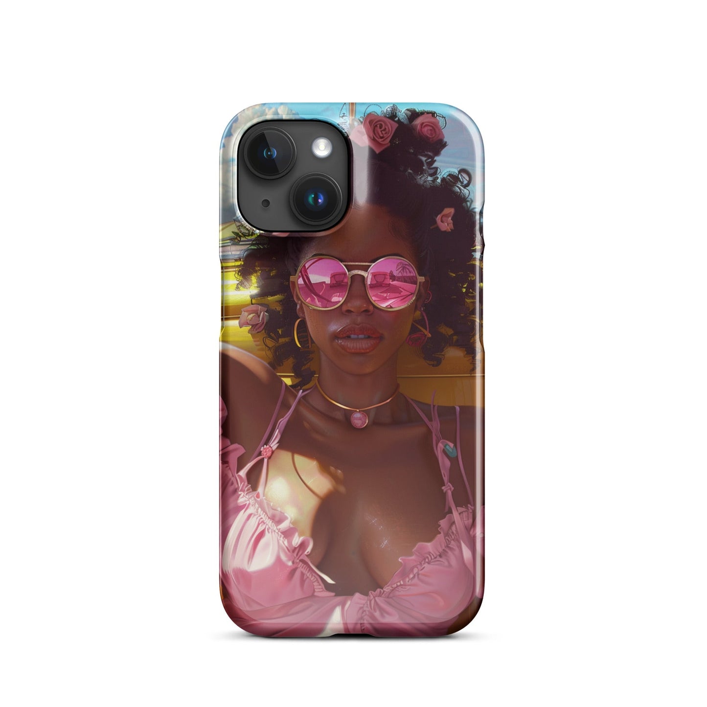 Black Girl Fashionista Phone case for iPhone-30