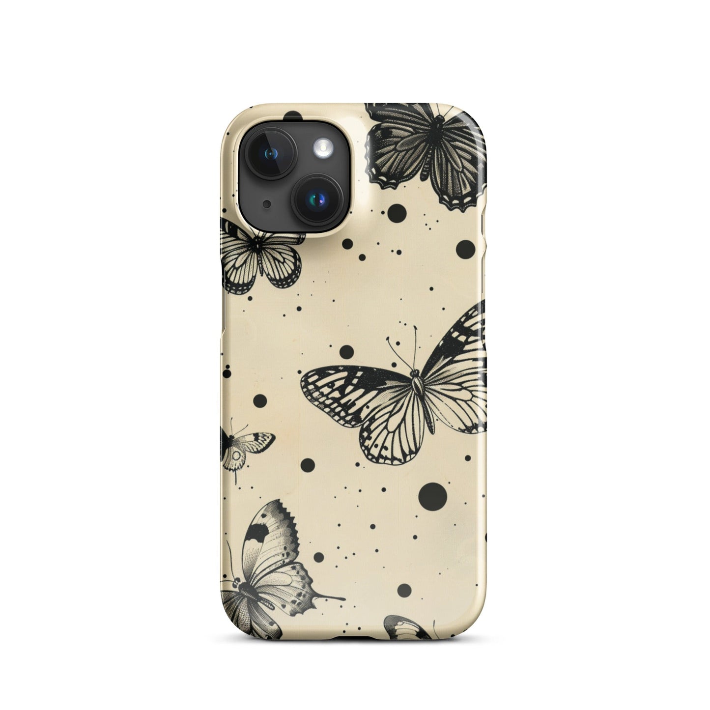 Vinatge Butterflies Phone case for iPhone-30