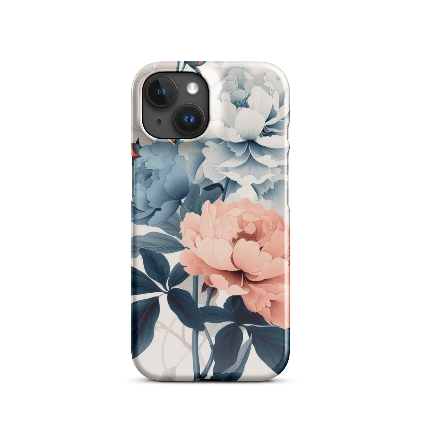 Tricolor Flowers Phone case for iPhone-30