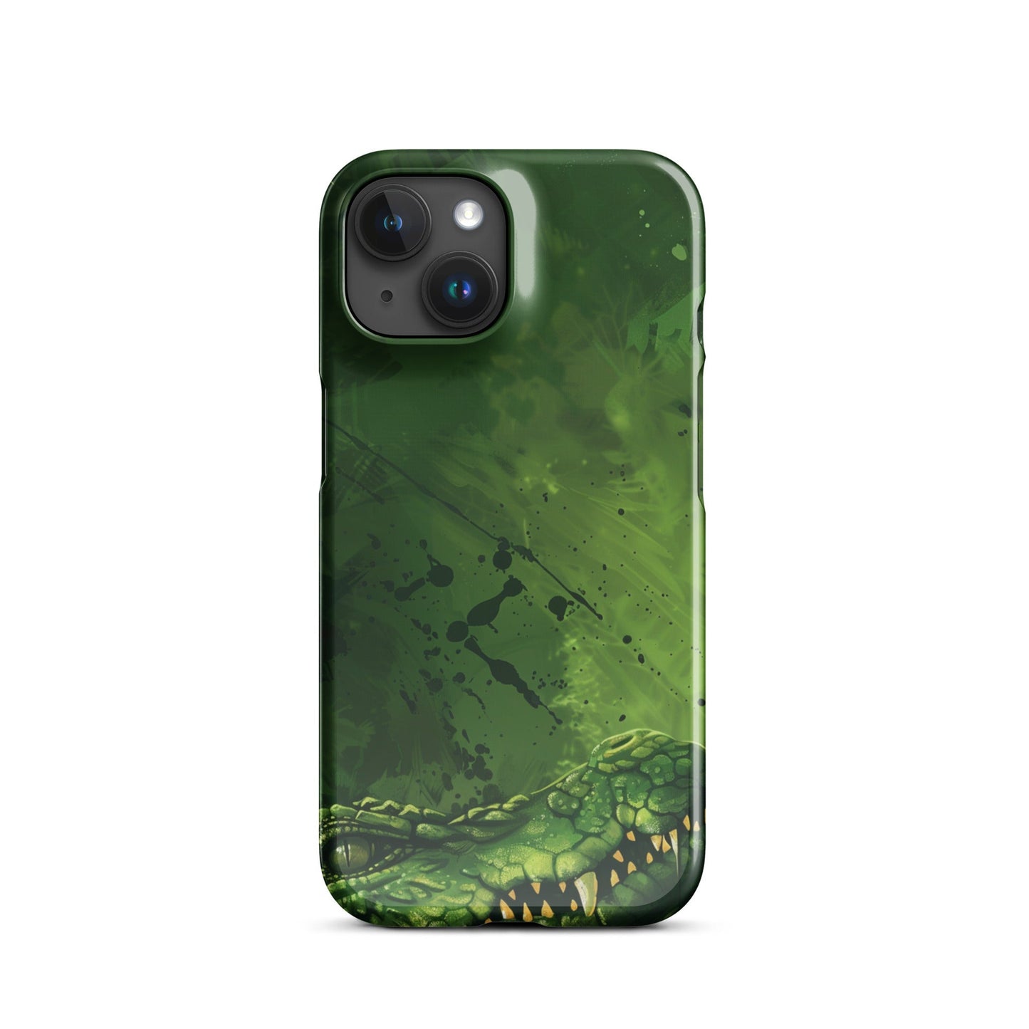 Crocodile Art Phone case for iPhone-30