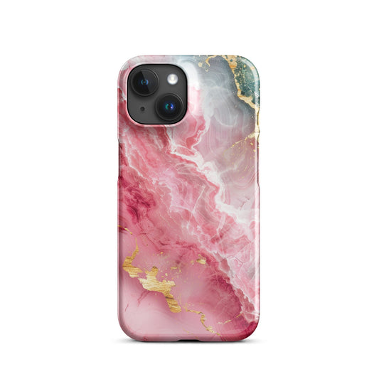 Pink Marble Phone case for iPhone-30