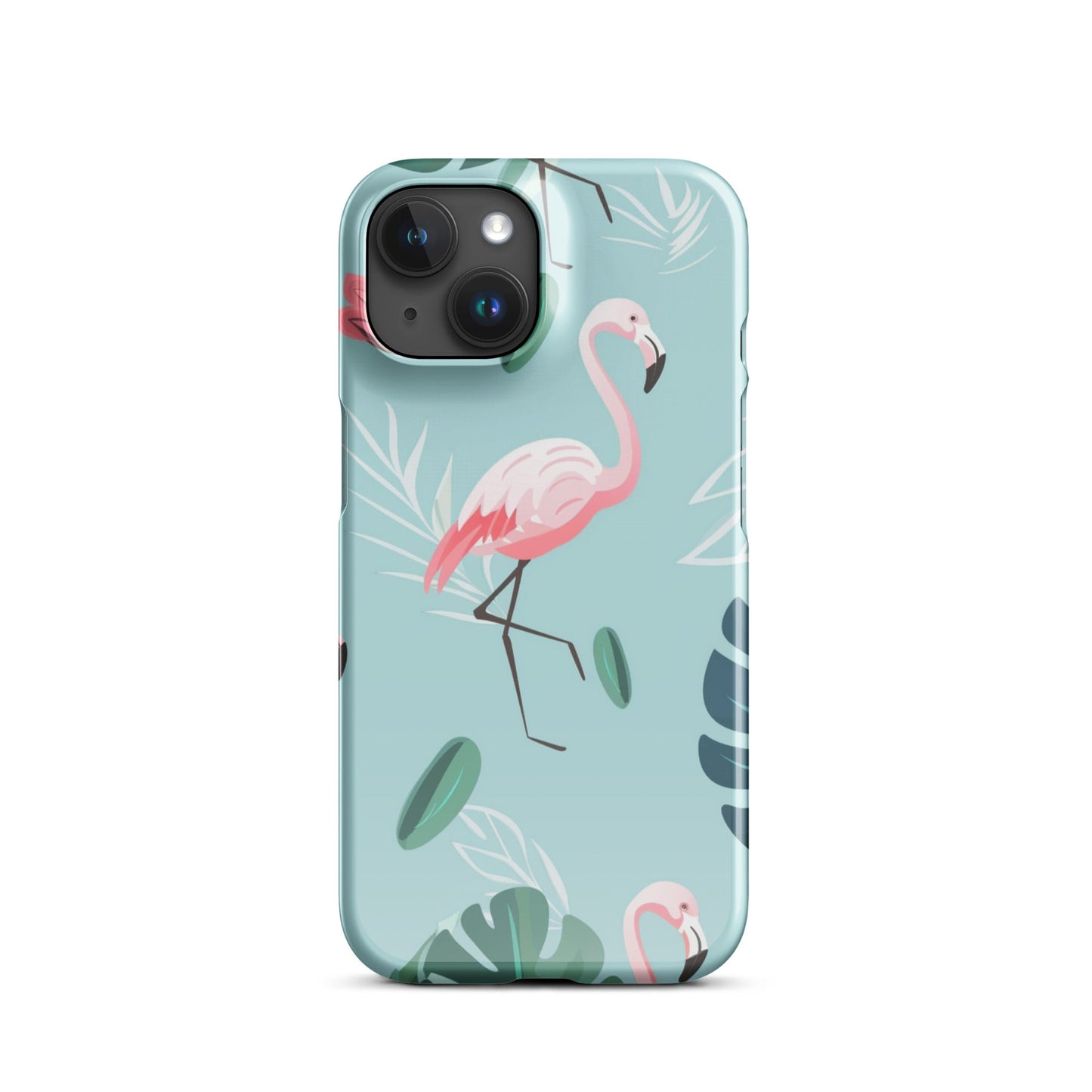 Tropical Flamingo Phone case for iPhone-30