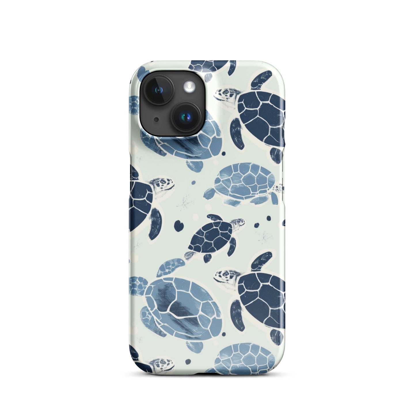 Blue Turtle Phone case for iPhone-30