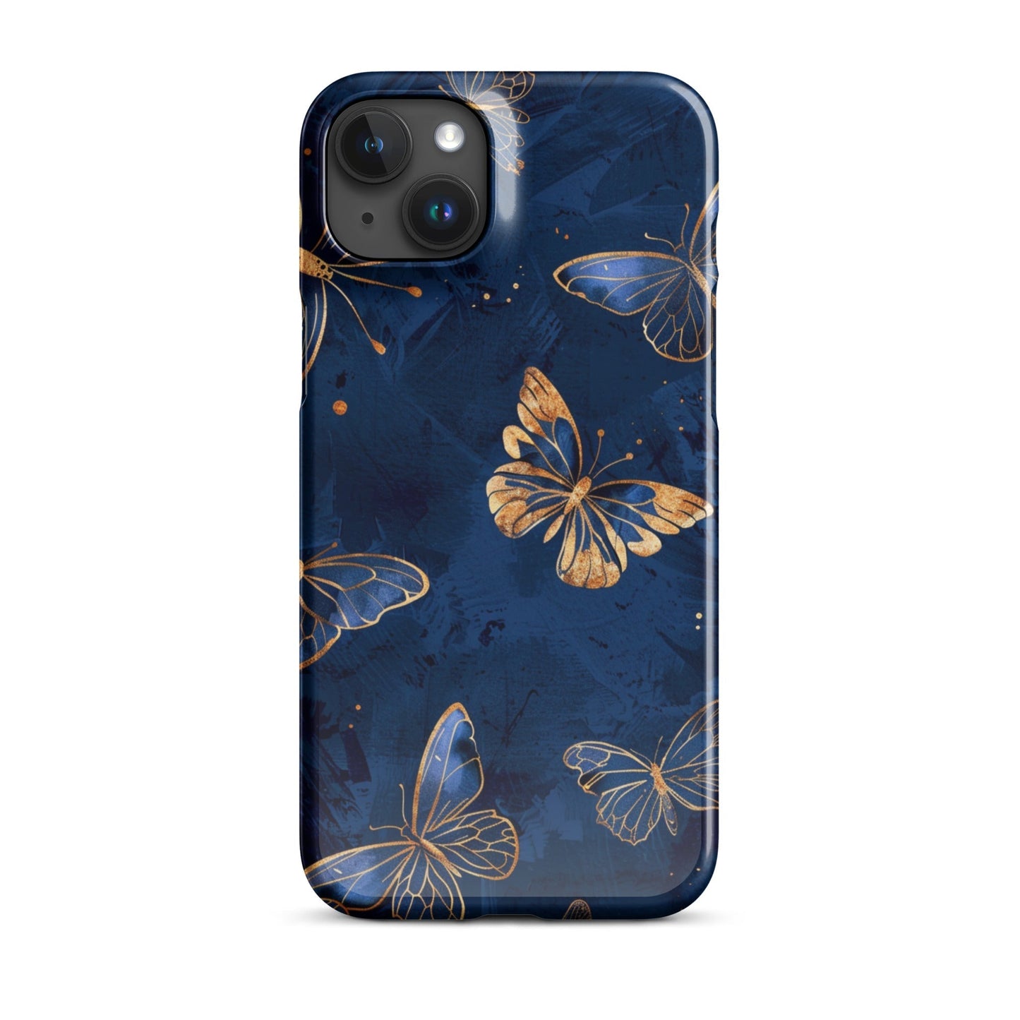 Blue Butterflies Phone case for iPhone-33