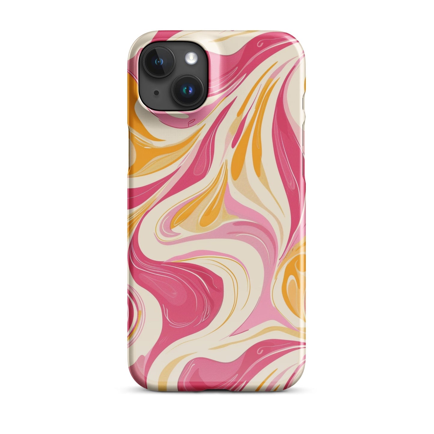 Yellow & Pink Phone Phone  case for iPhone-32