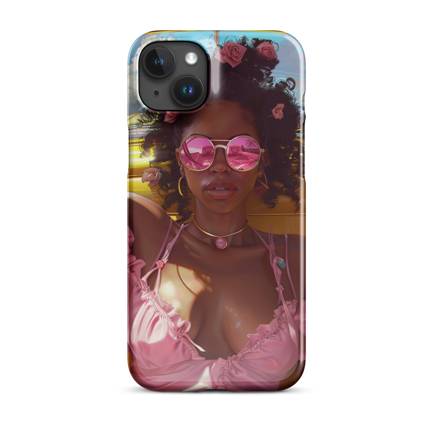 Black Girl Fashionista Phone case for iPhone-32