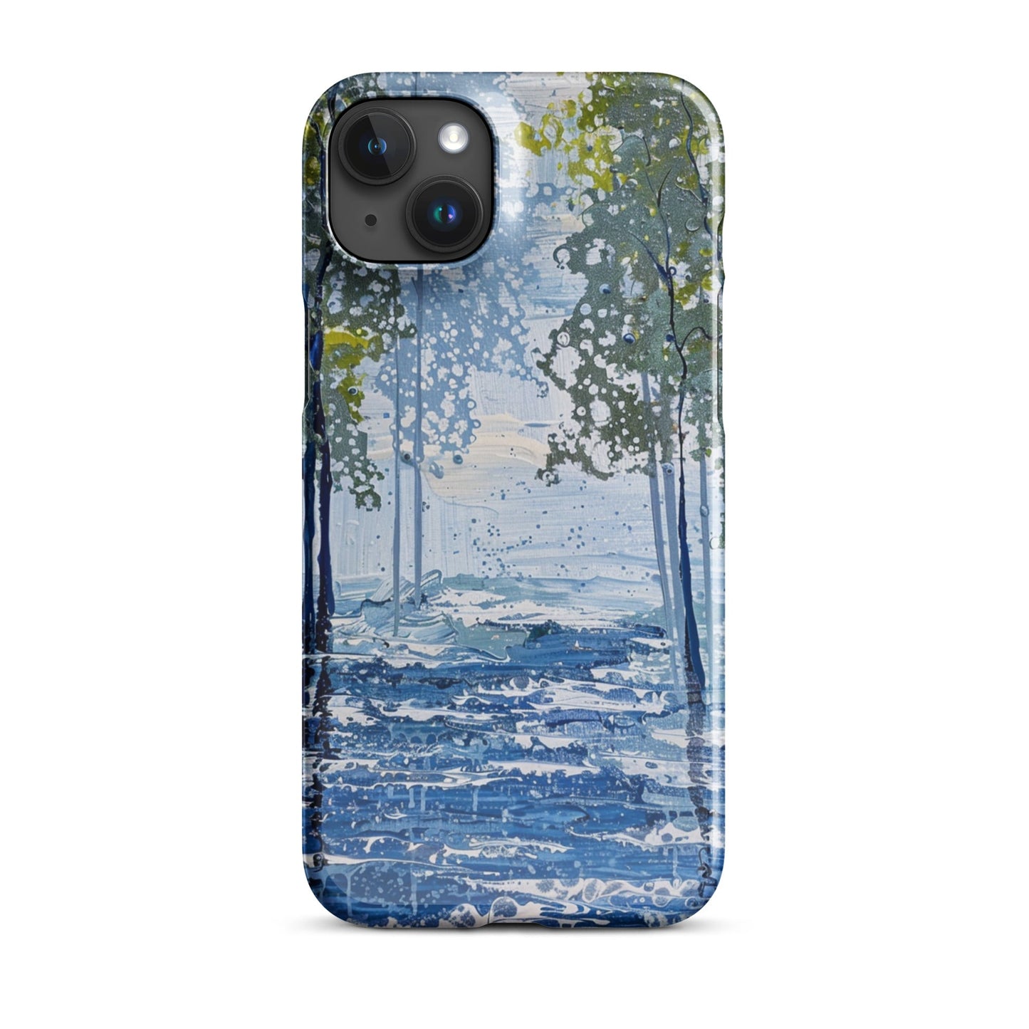 River Trees Phone case for iPhone-32