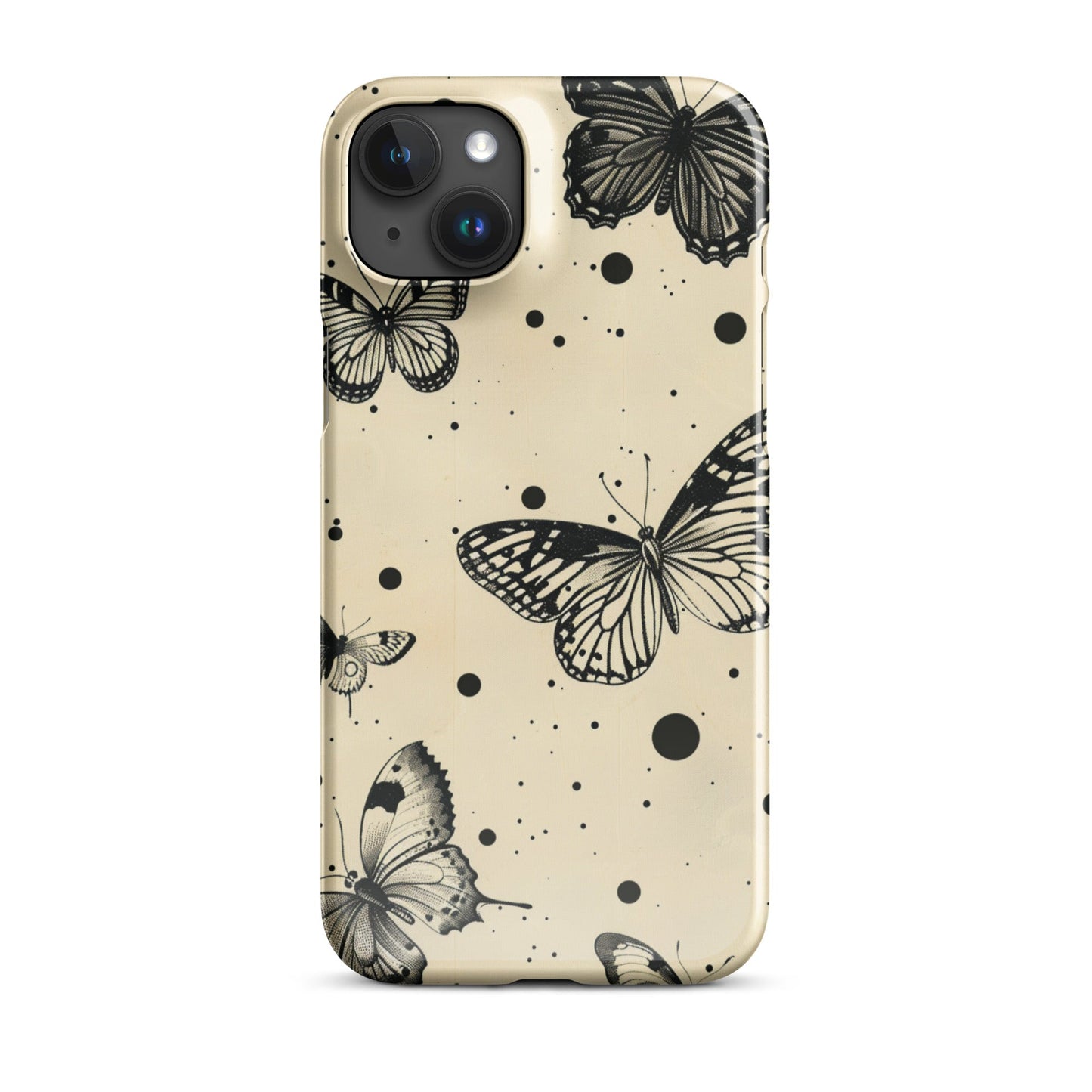 Vinatge Butterflies Phone case for iPhone-32