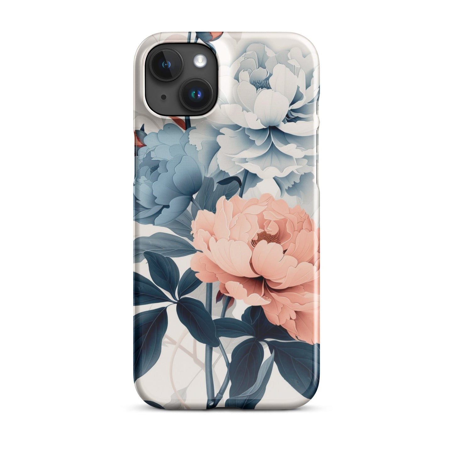 Tricolor Flowers Phone case for iPhone-32