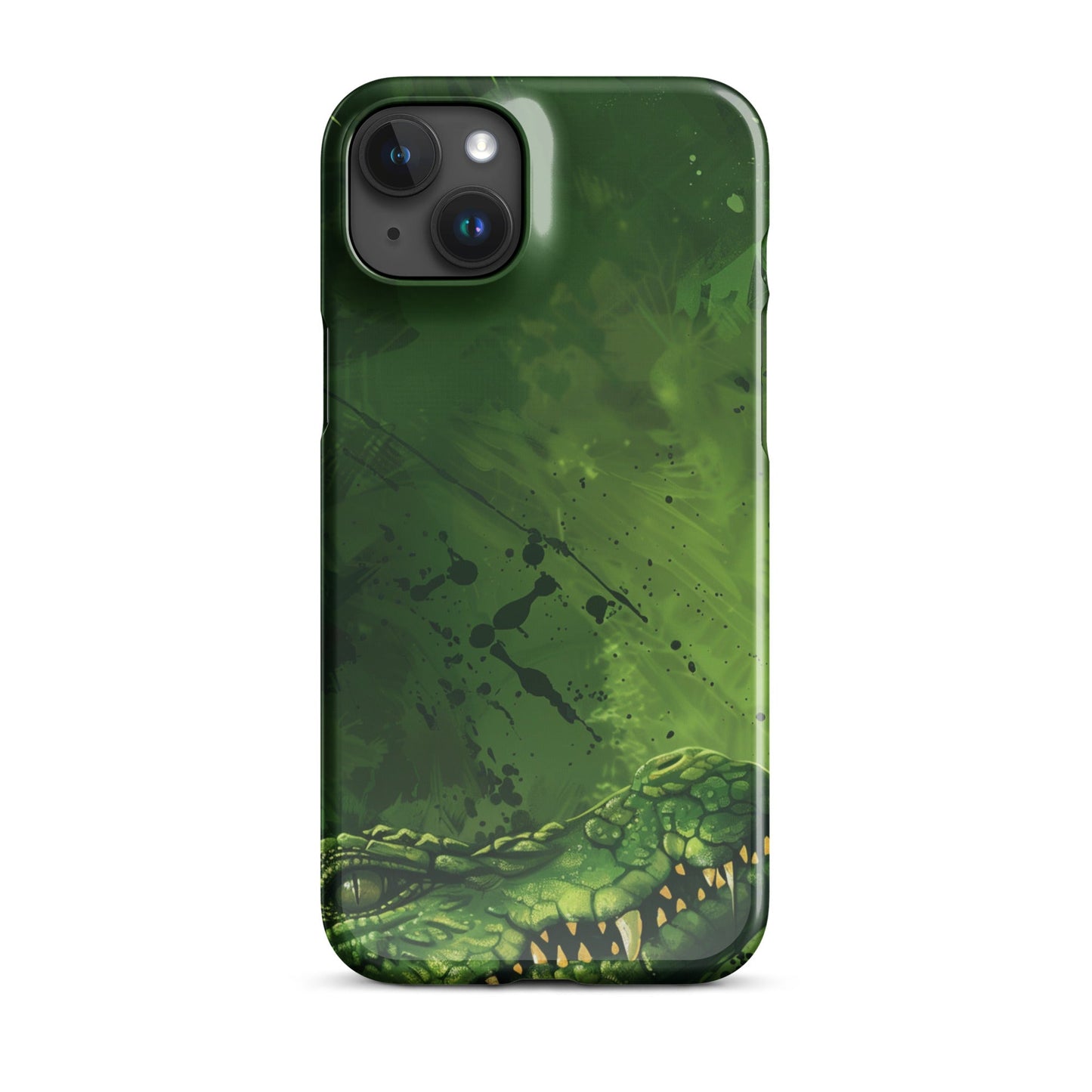 Crocodile Art Phone case for iPhone-32