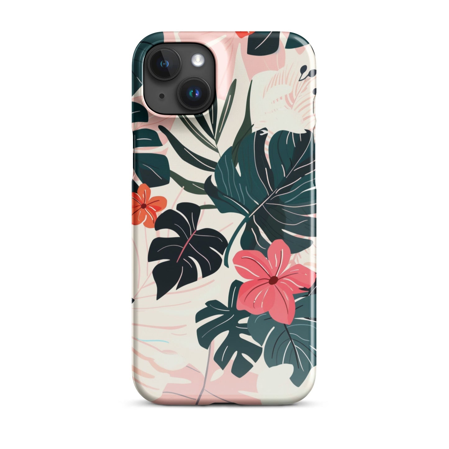 Flower leaves Phone case for iPhone-32