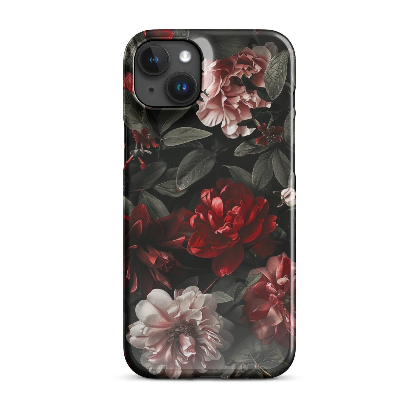 Pink Red Floral Phone case for iPhone-32