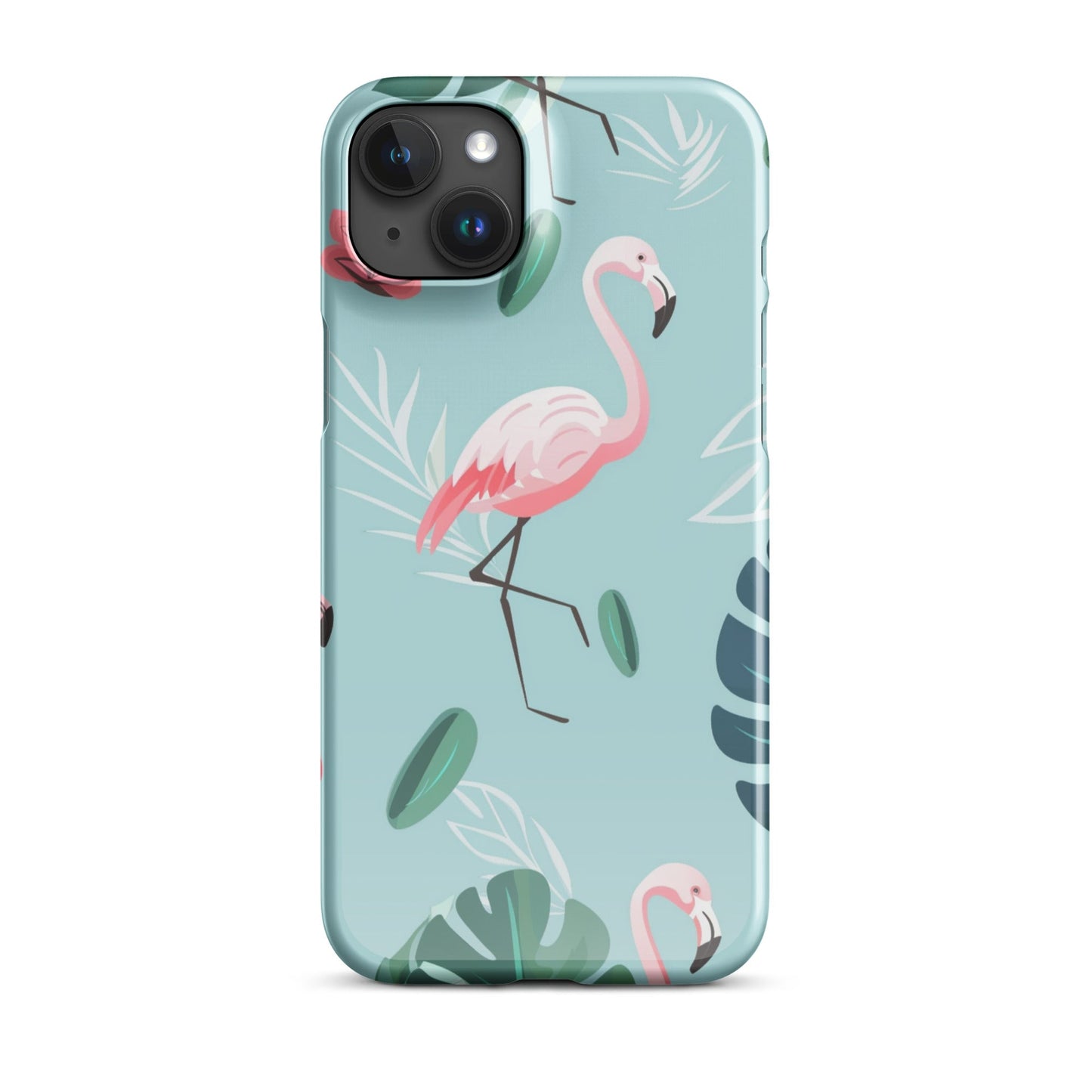 Tropical Flamingo Phone case for iPhone-32