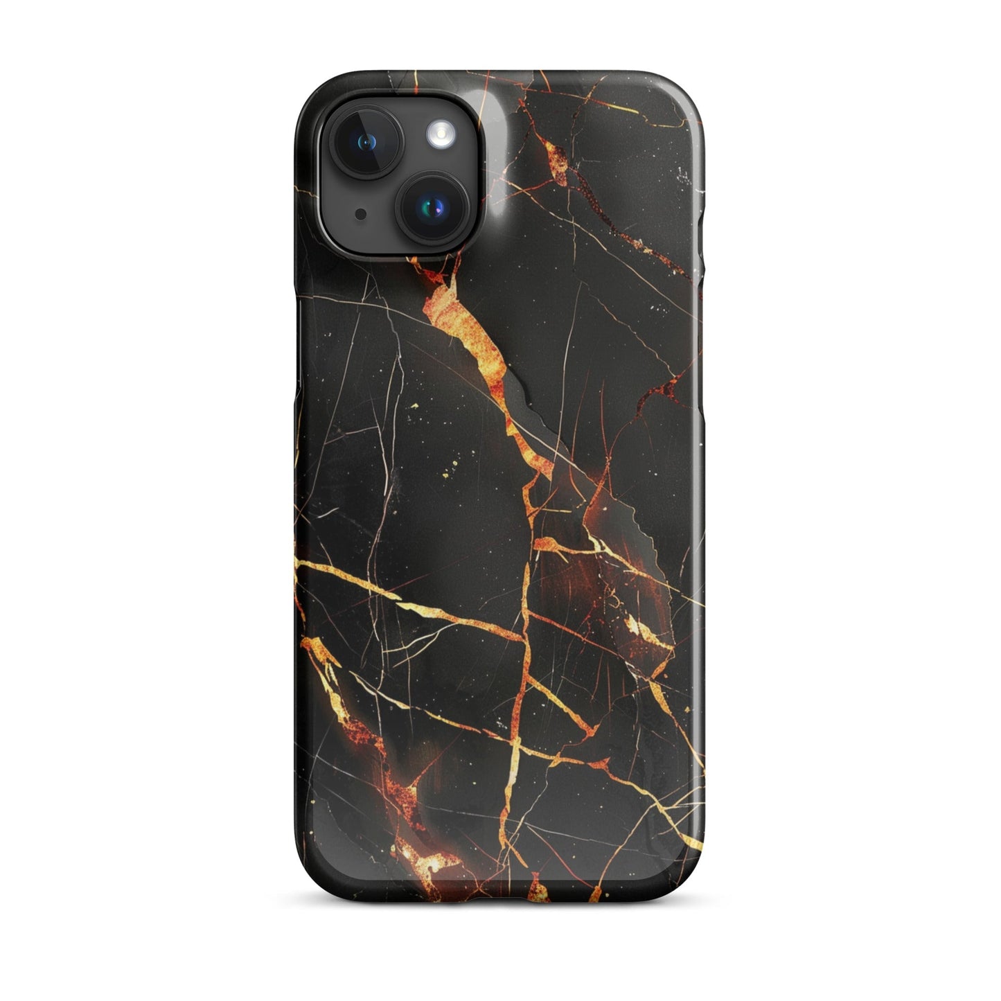 Black Marble Phone case for iPhone-32