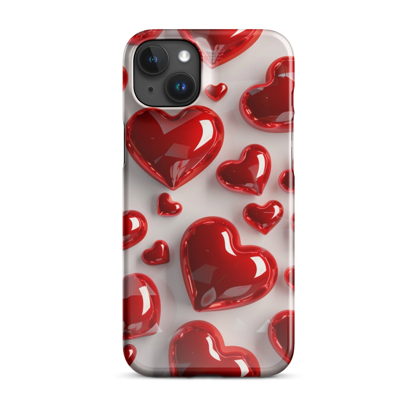 Red Hearts Phone case for iPhone-32