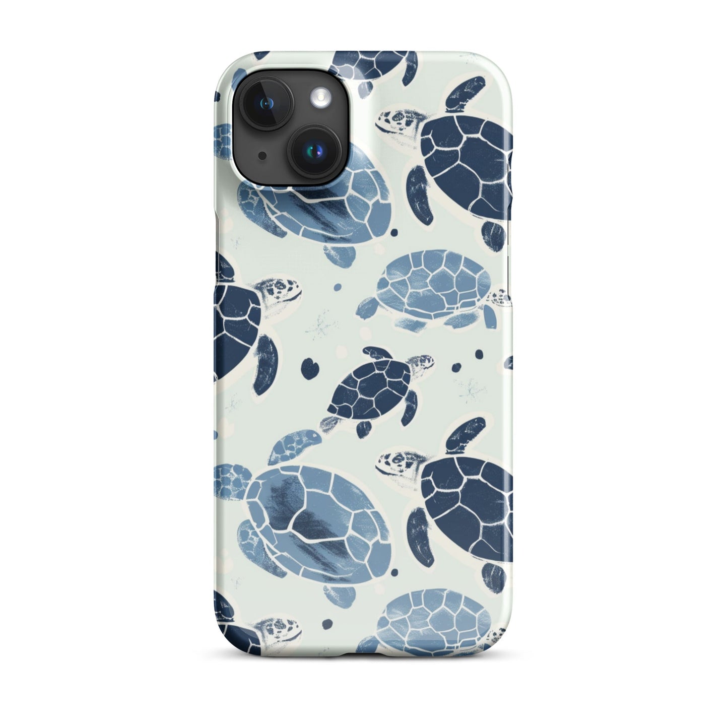 Blue Turtle Phone case for iPhone-32