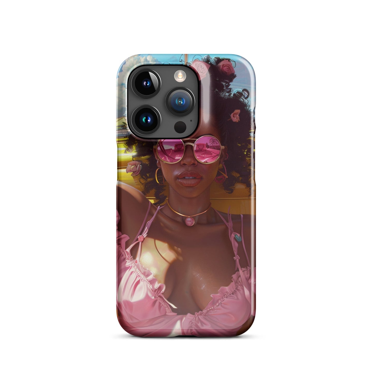 Black Girl Fashionista Phone case for iPhone-34