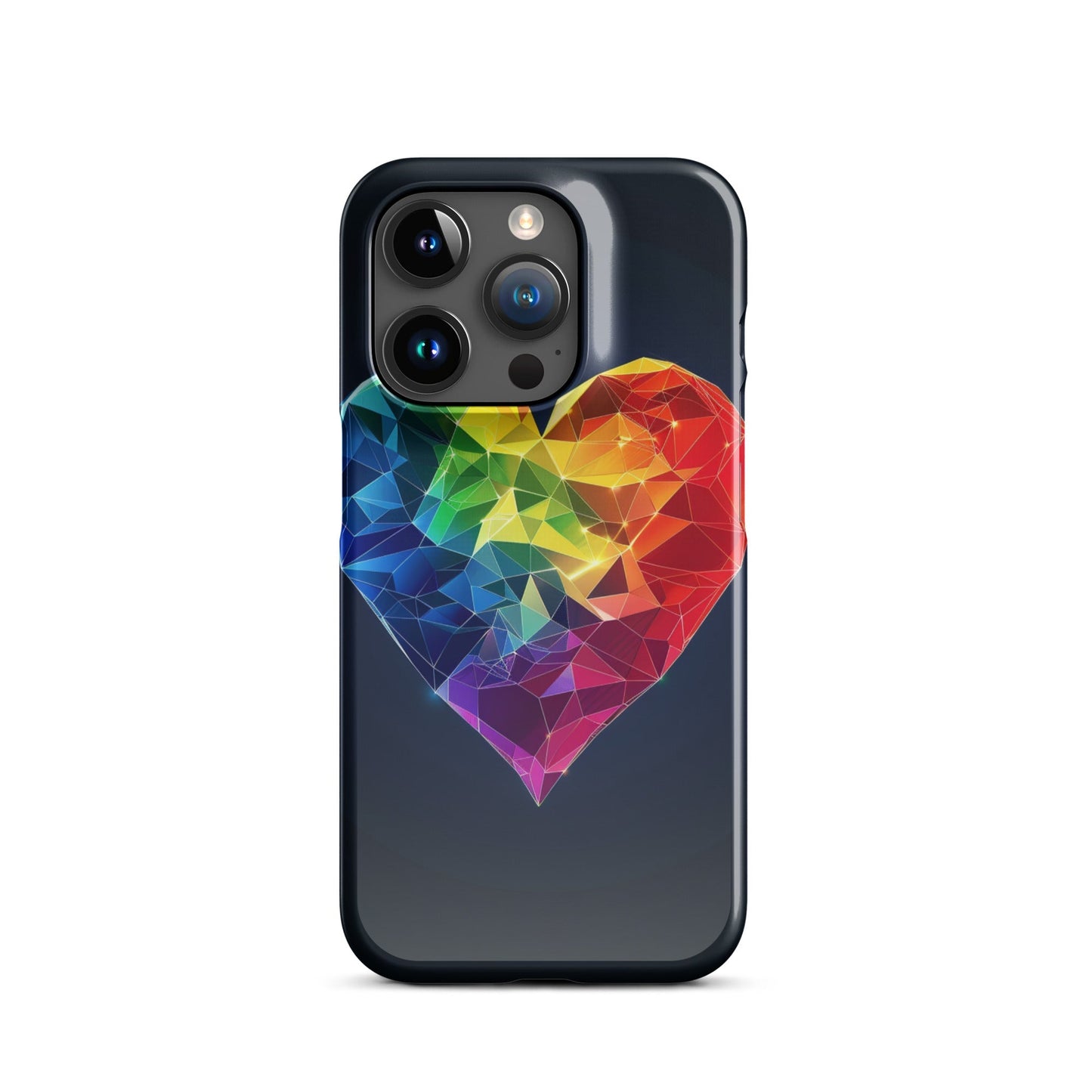 Ranbow Heart Phone case for iPhone-34