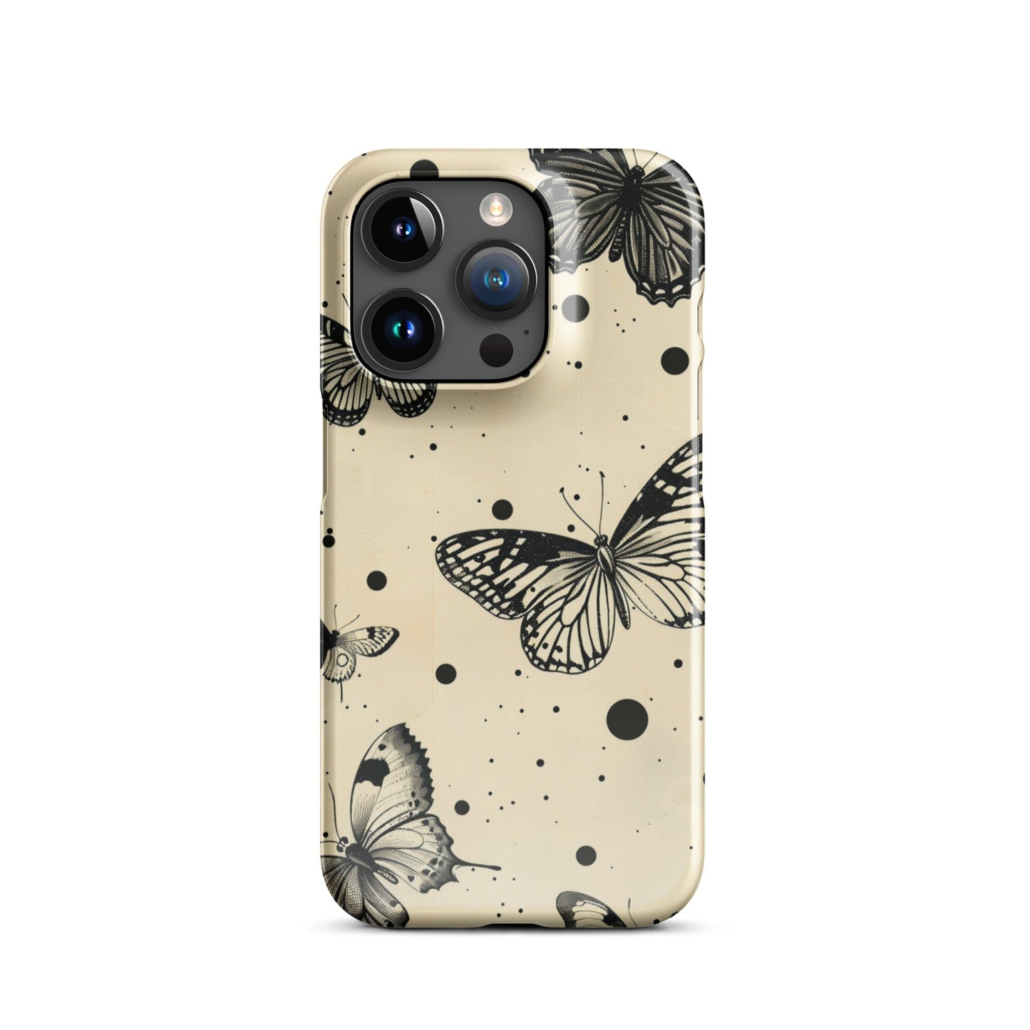 Vinatge Butterflies Phone case for iPhone-34