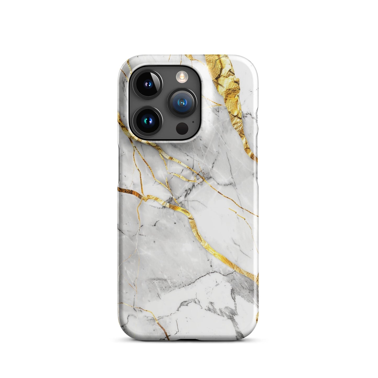 White Marble Phone case for iPhone-34