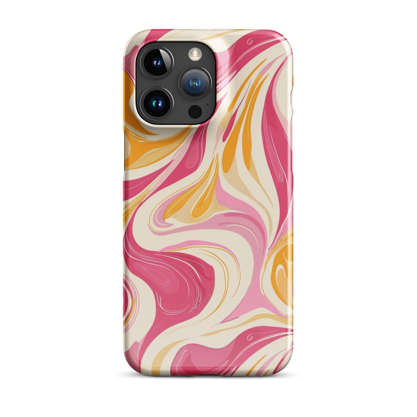 Yellow & Pink Phone Phone  case for iPhone-36