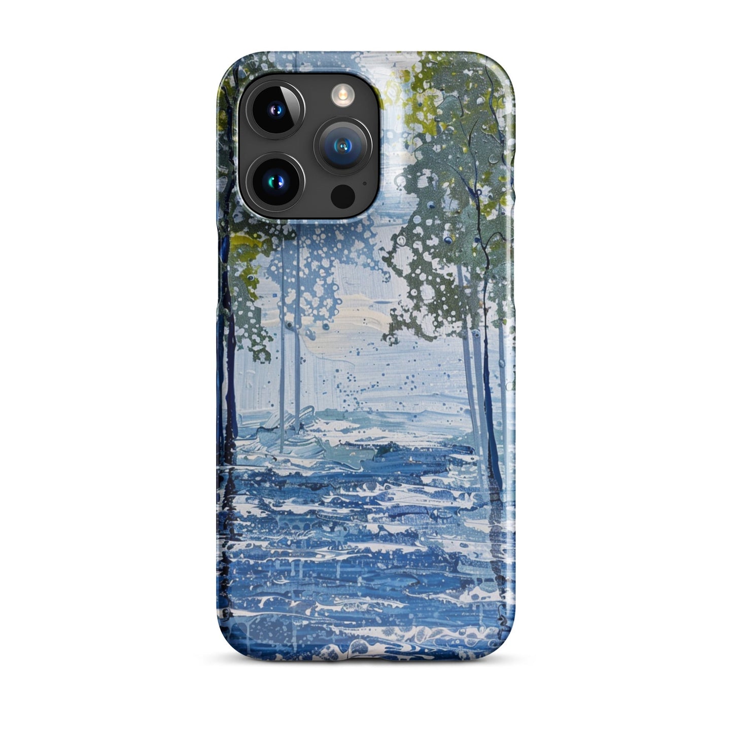 River Trees Phone case for iPhone-36