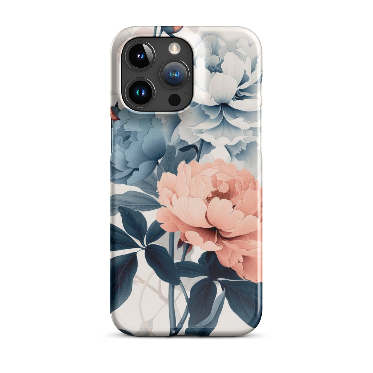 Tricolor Flowers Phone case for iPhone-36