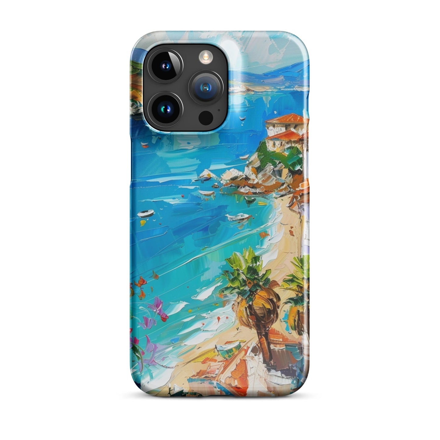 Mediterranean Beach Phone case for iPhone-36