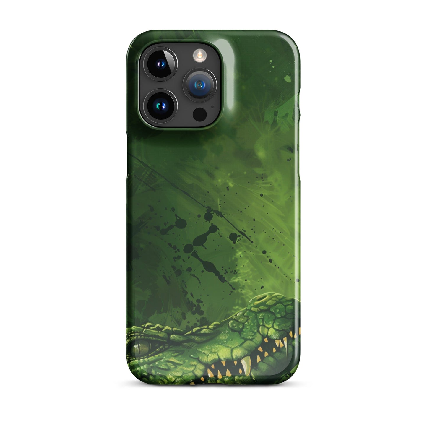 Crocodile Art Phone case for iPhone-36