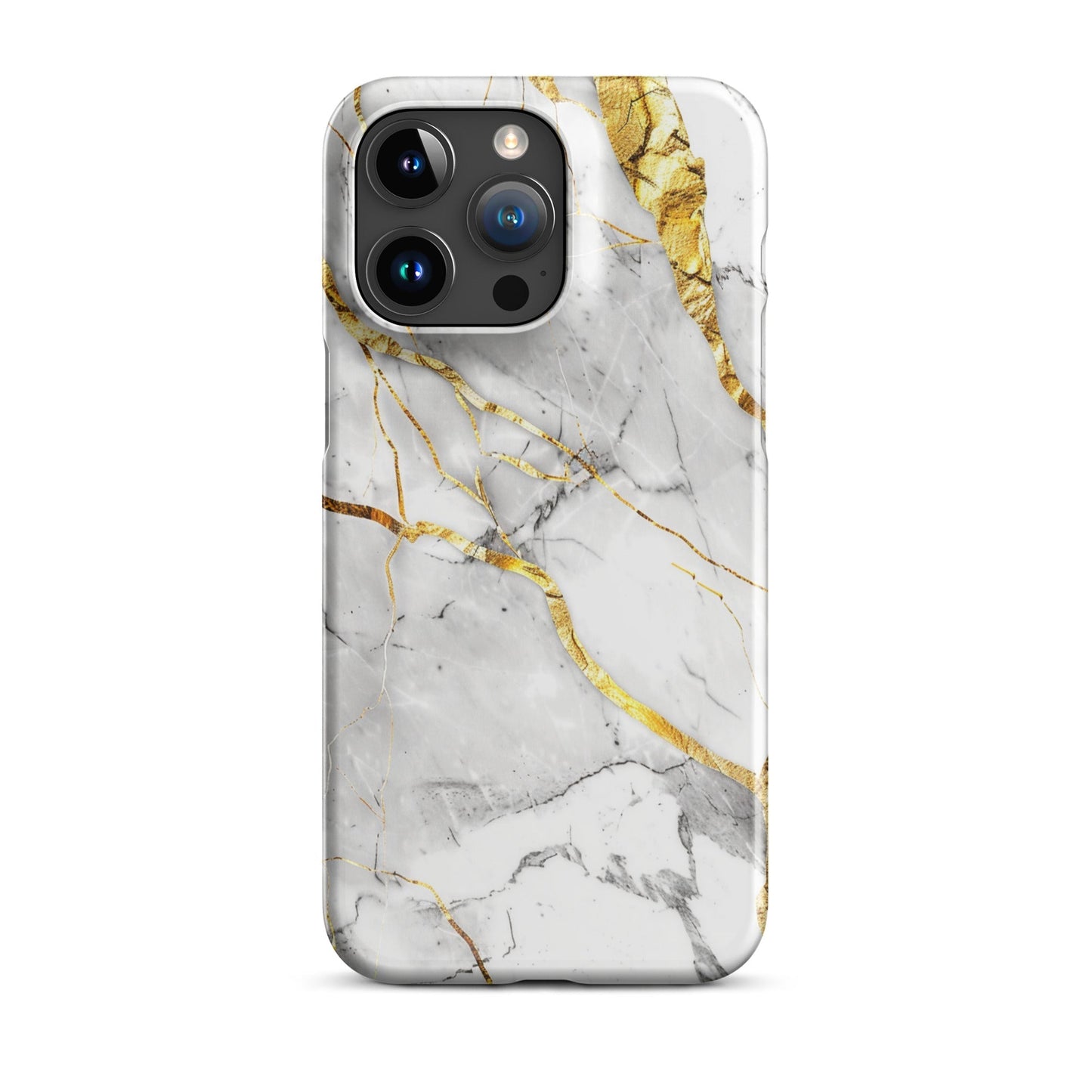 White Marble Phone case for iPhone-36