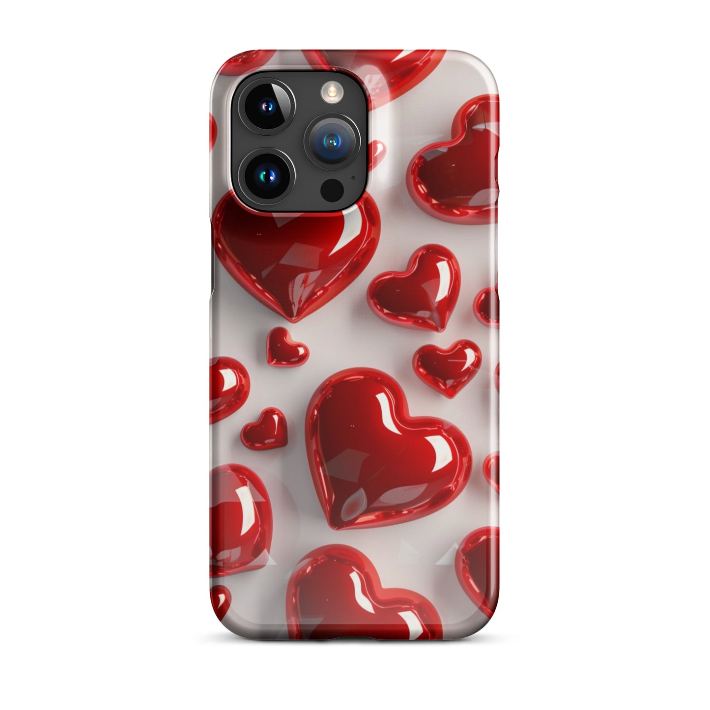 Red Hearts Phone case for iPhone-36