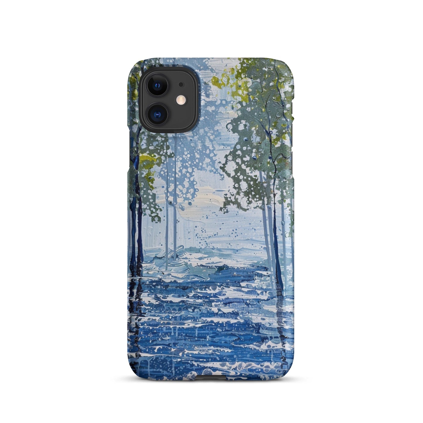 River Trees Phone case for iPhone-1