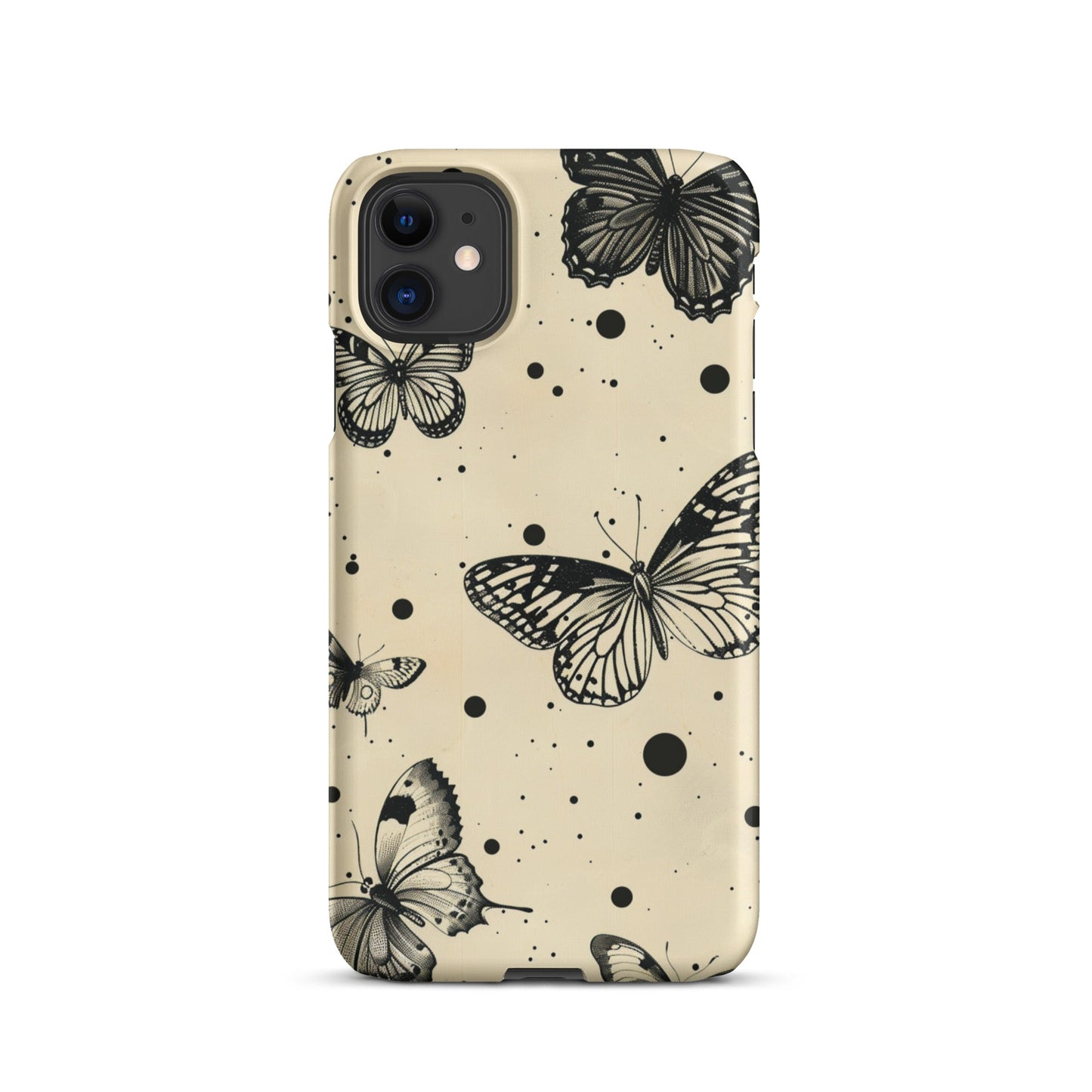 Vinatge Butterflies Phone case for iPhone-1