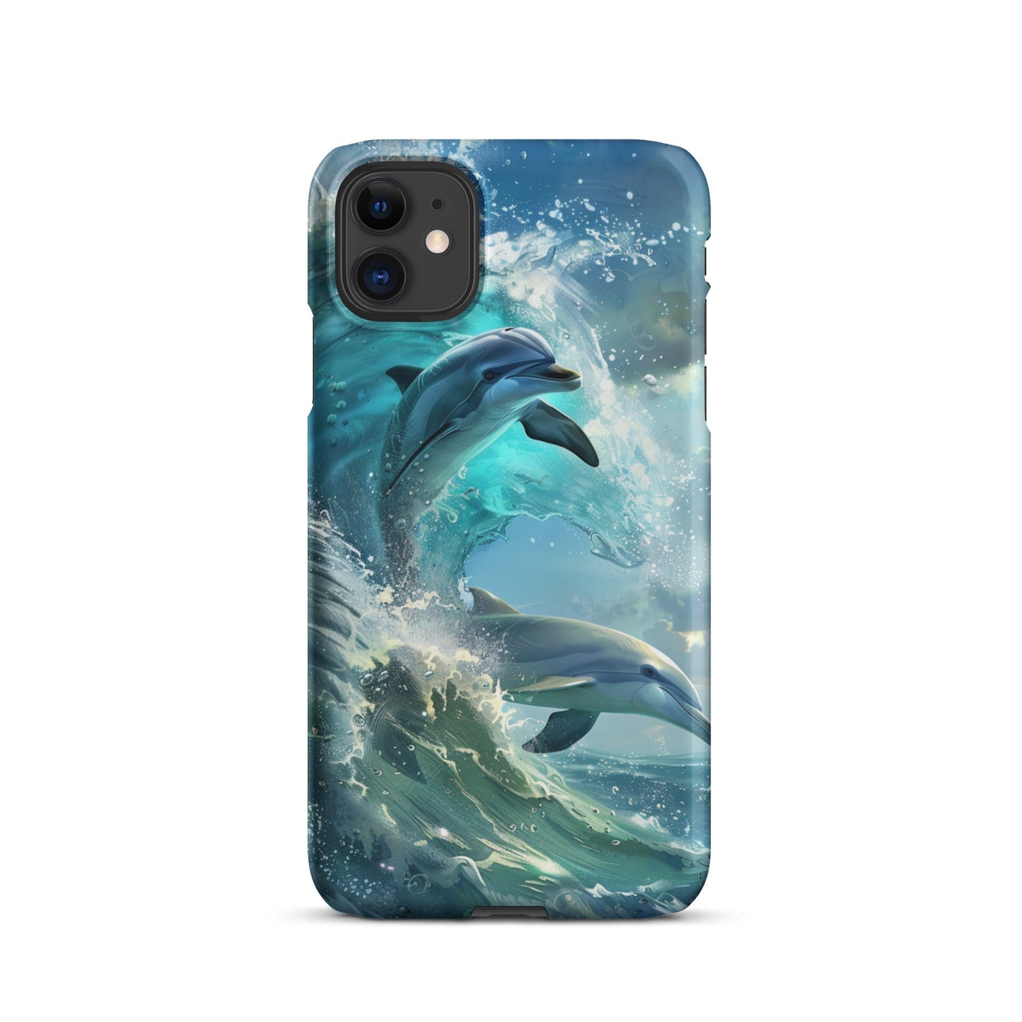 Dolphin Phone case for iPhone-1