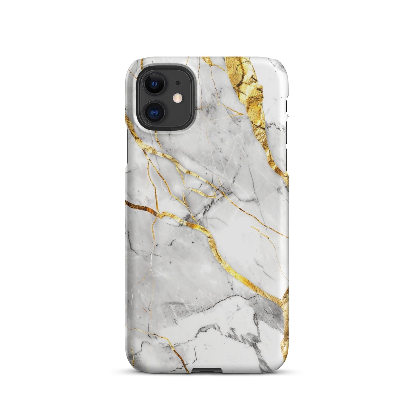 White Marble Phone case for iPhone-1