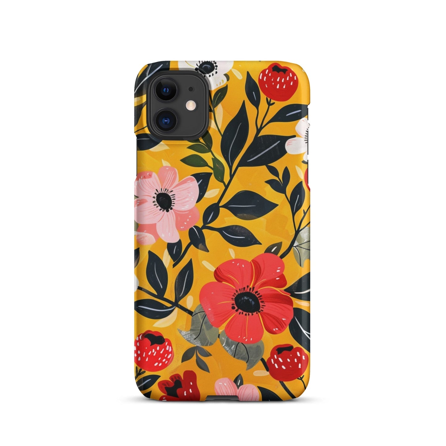 Floral 3 Phone case for iPhone-1