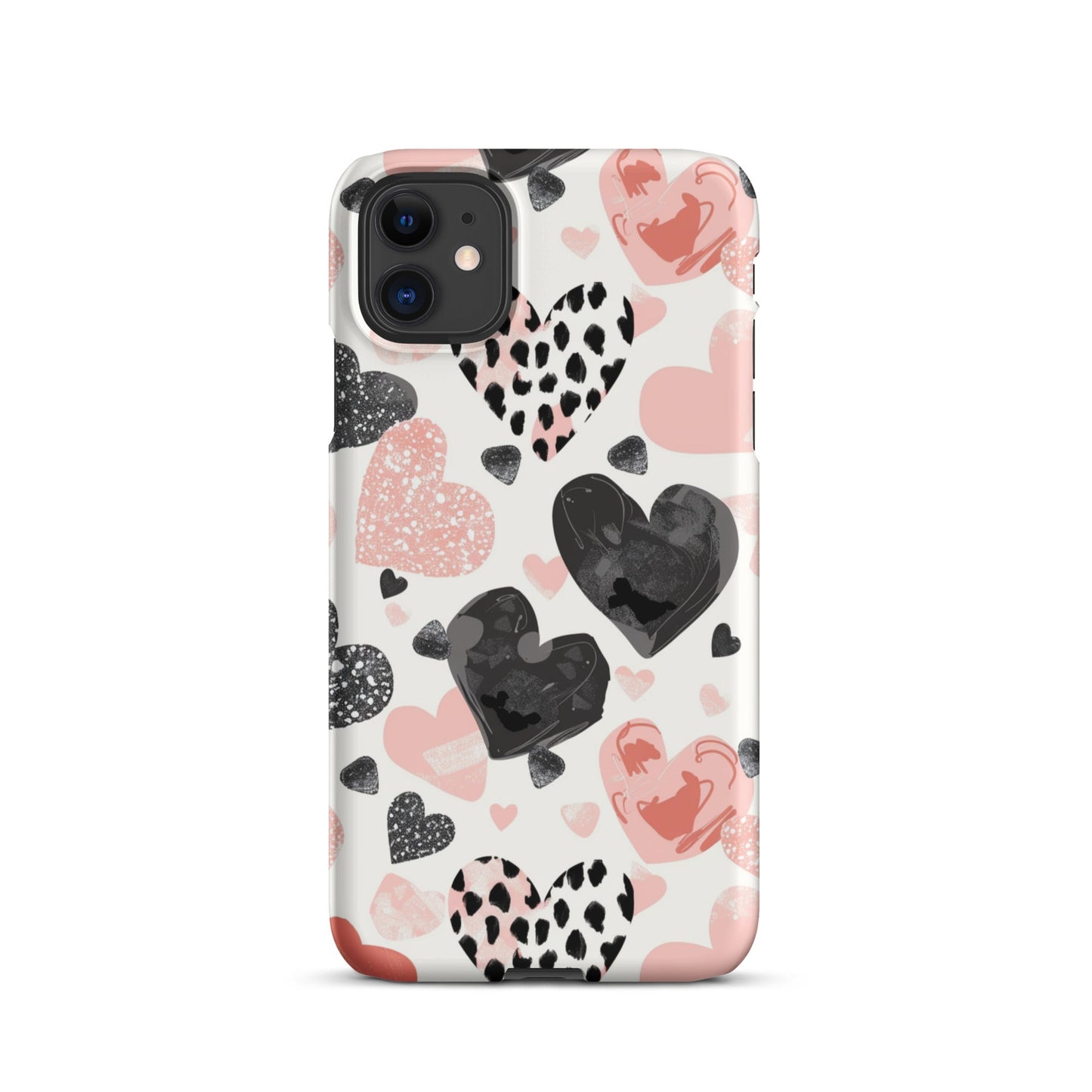 Diamond Hearts Phone case for iPhone-1