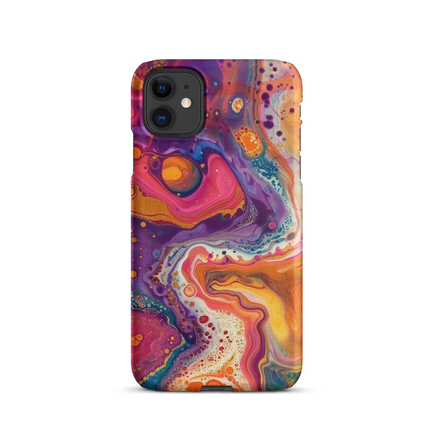 Rainbow Swirling Phone case for iPhone-1