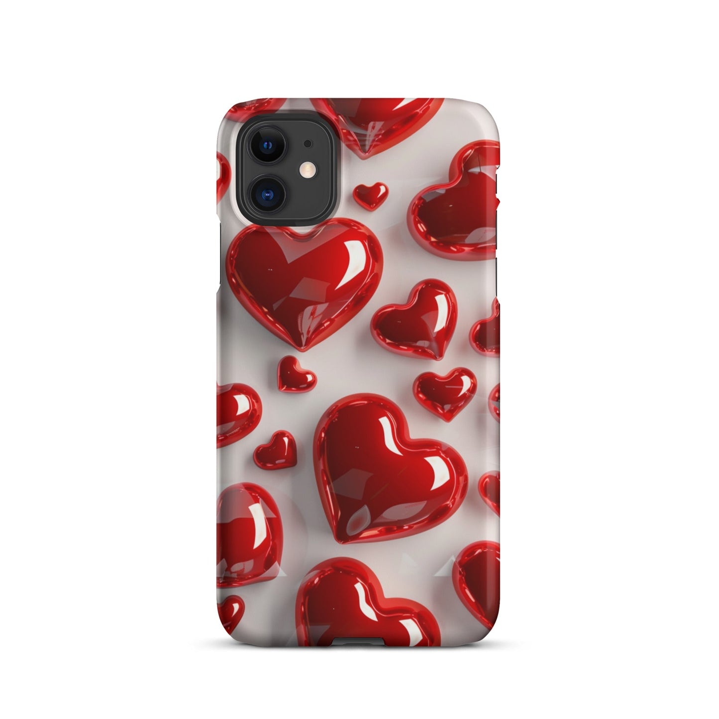 Red Hearts Phone case for iPhone-1