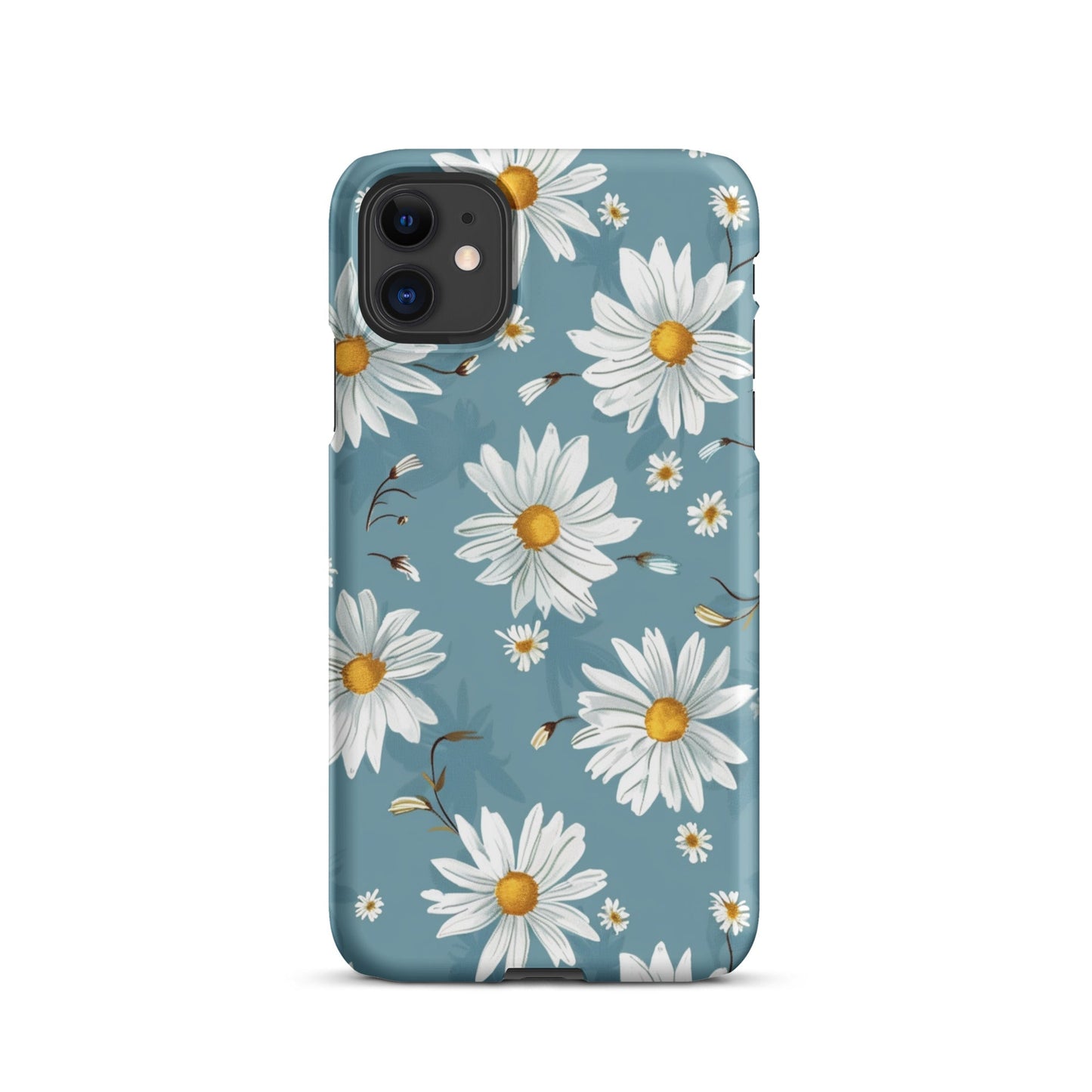 white Daisies Phone case for iPhone-1