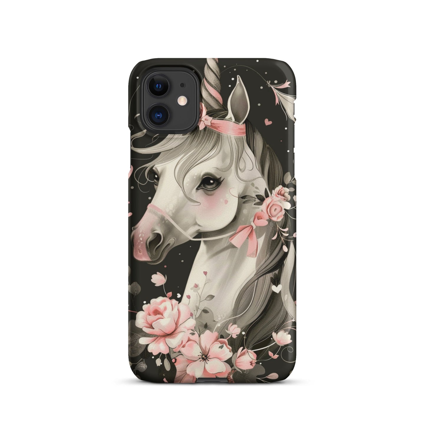 Cute horse Phone case for iPhone-1