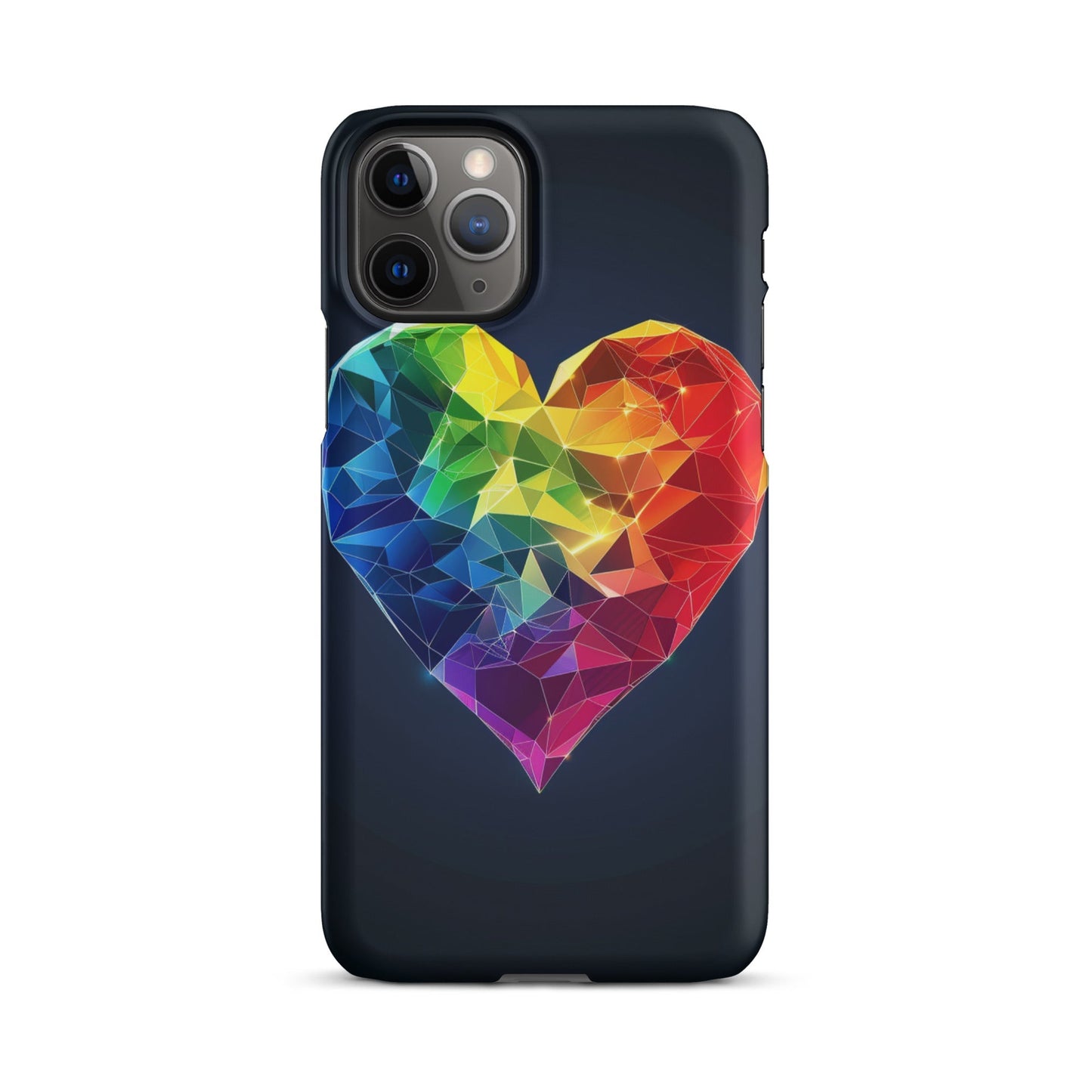 Ranbow Heart Phone case for iPhone-3