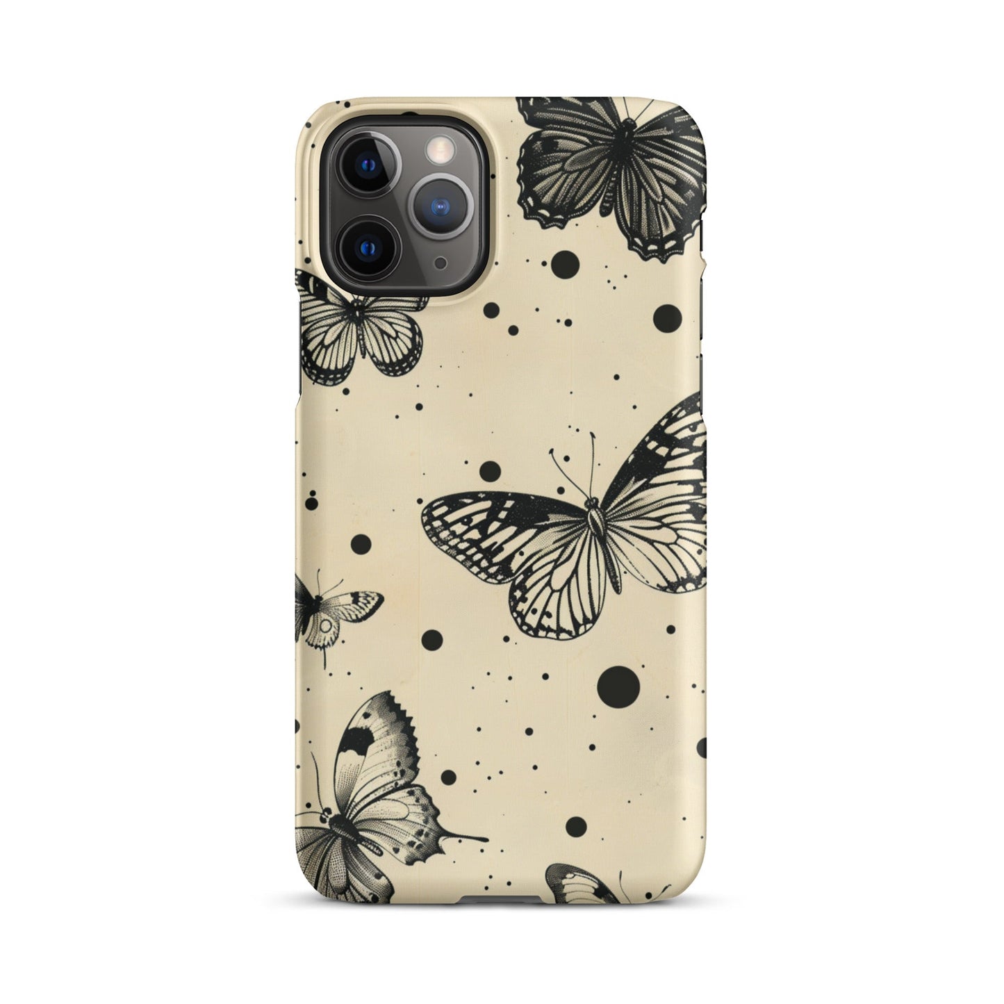 Vinatge Butterflies Phone case for iPhone-3