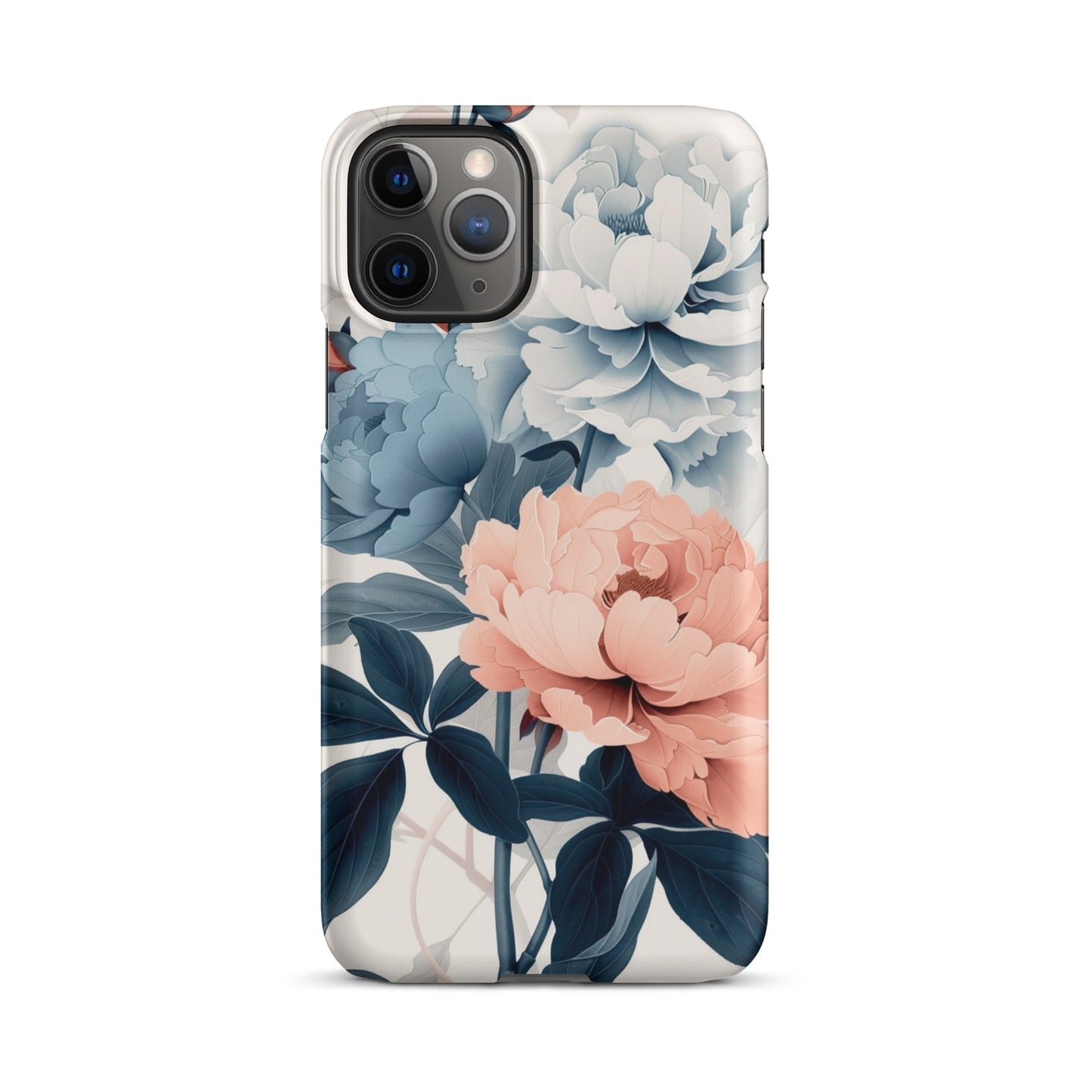 Tricolor Flowers Phone case for iPhone-3