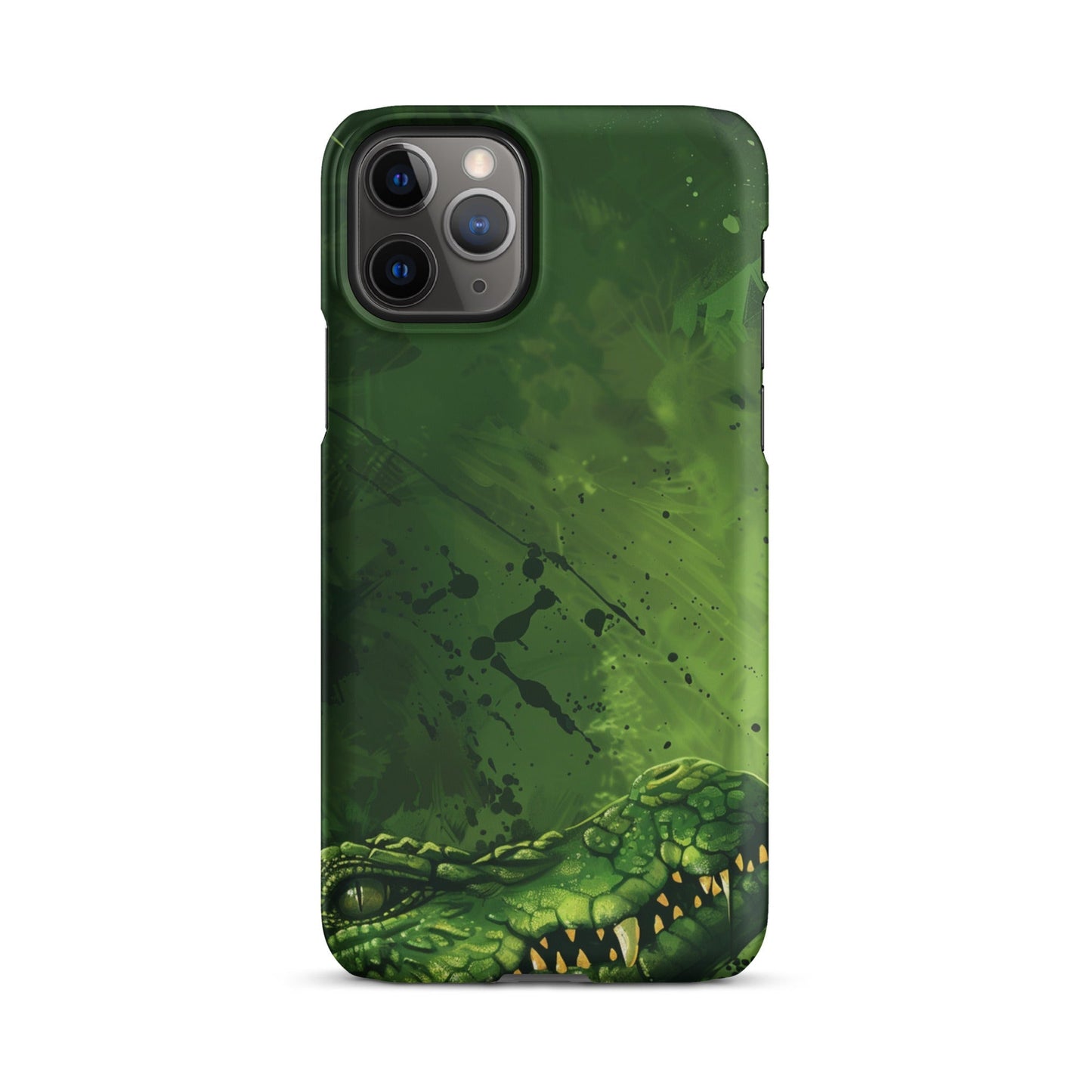 Crocodile Art Phone case for iPhone-3