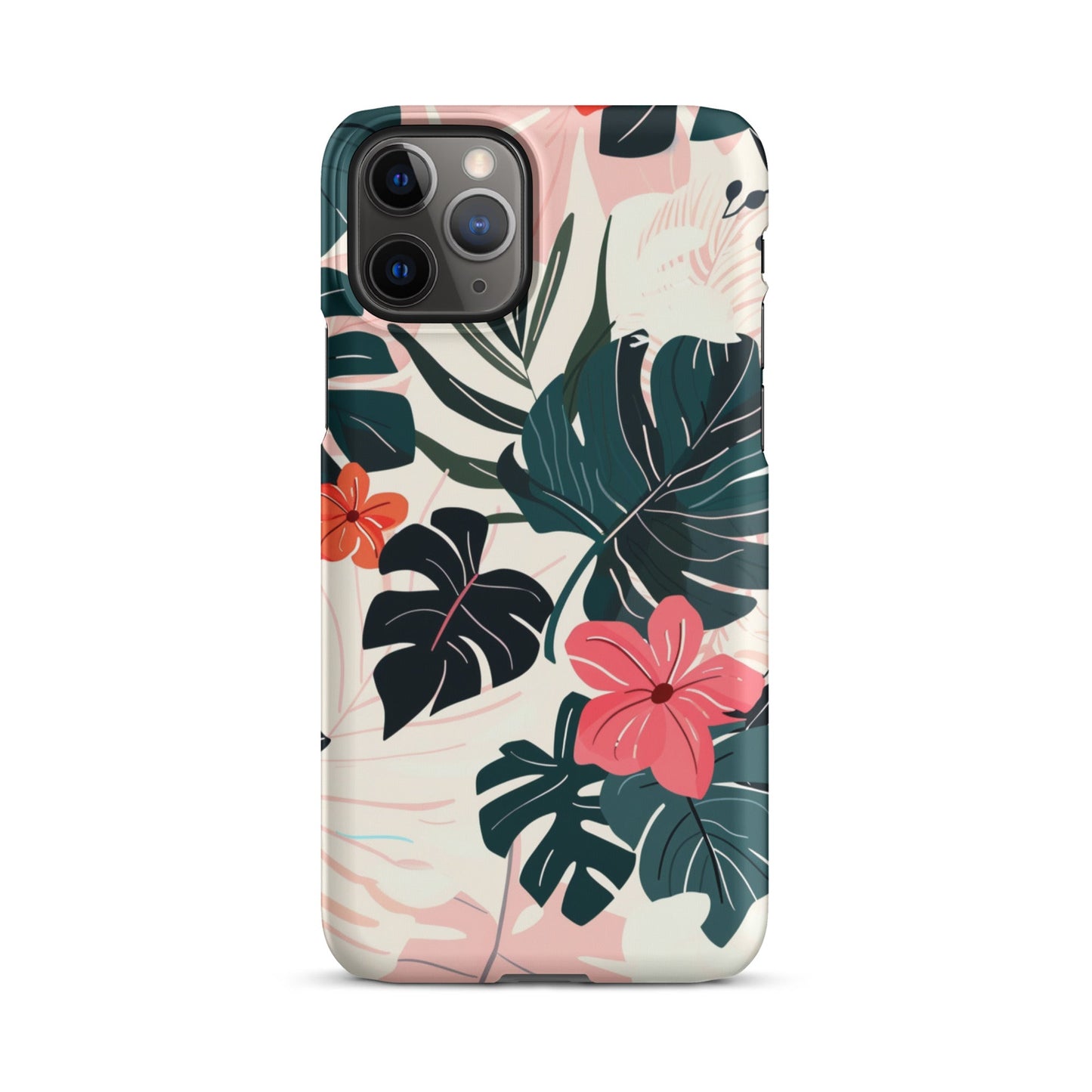 Flower leaves Phone case for iPhone-3