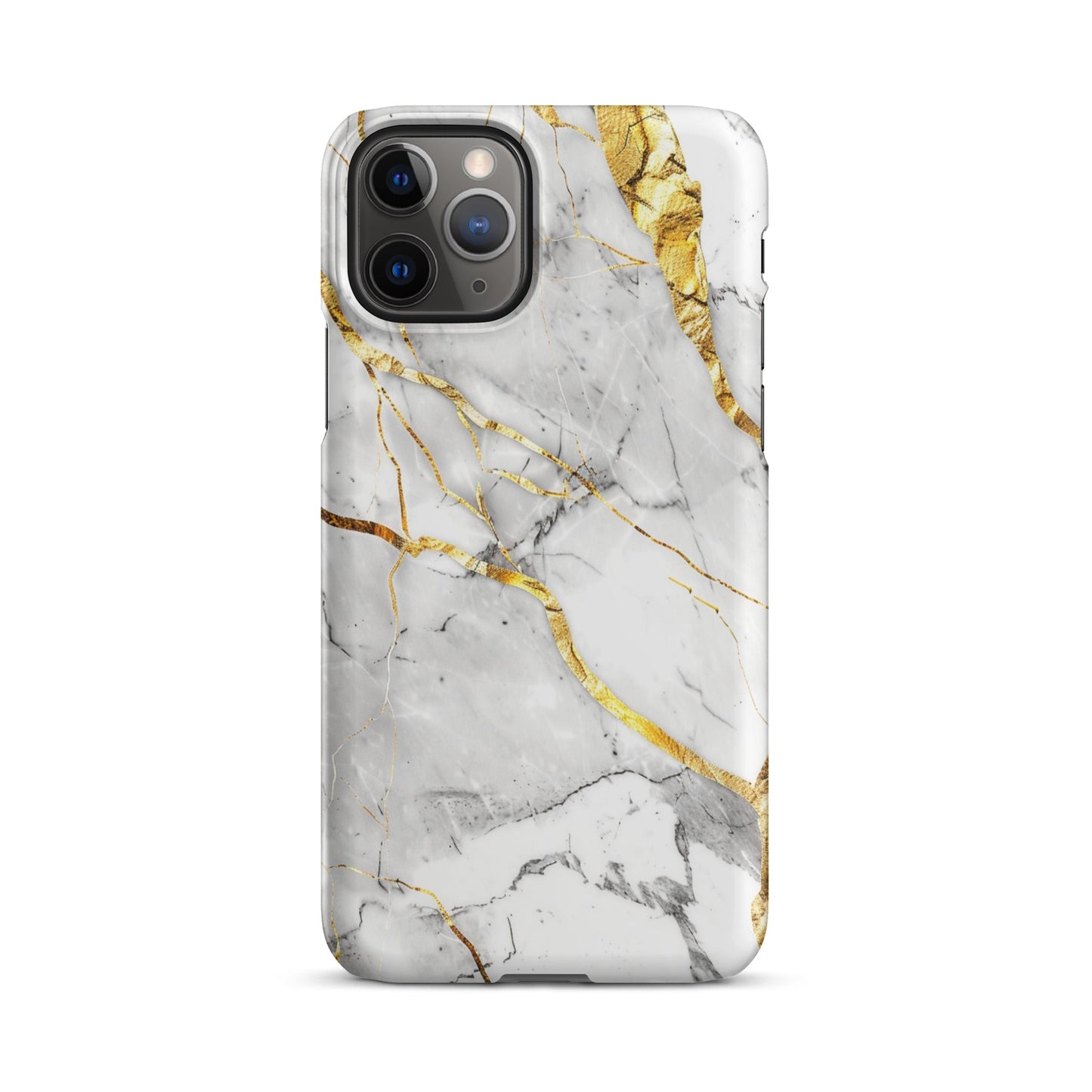 White Marble Phone case for iPhone-3