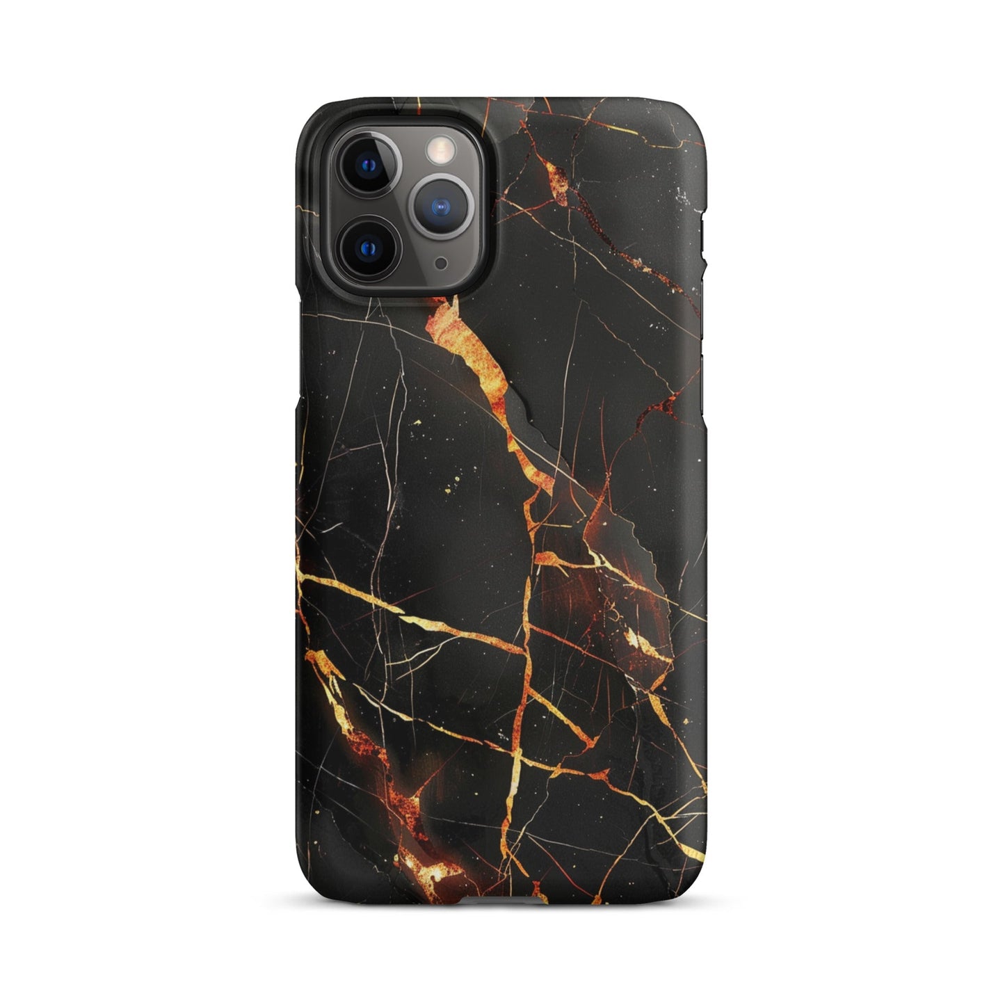 Black Marble Phone case for iPhone-3